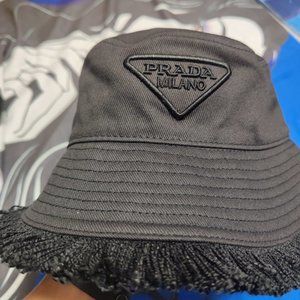 Prada Bucket Black Hat